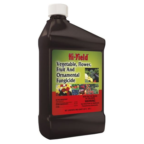 Hi - Yield Vegetable Flower Fruit Fungicide Chlorothalonil - Nature Hills Nursery - 32 oz - 