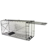 Humane Way Foldable Metal Animal Trap 50 Inch x 20 Inch x 26 Inch - Nature Hills Nursery - Garden Center Item - 