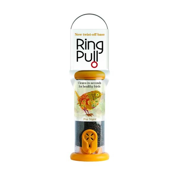 Jacobi Jayne To - N1Y Yellow Ring Pull Nyjer Feeder - Nature Hills Nursery - Small - 