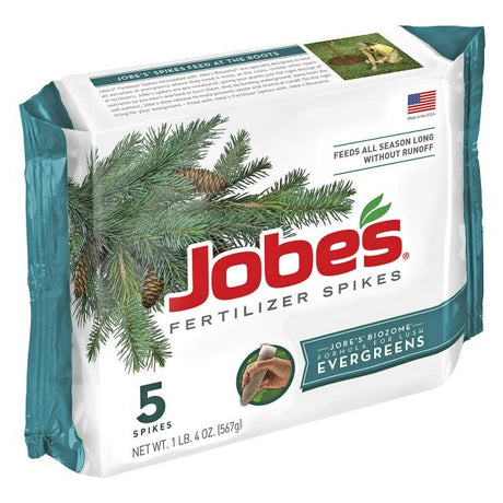 Jobe's Fertilizer Spikes for Evergreens - Nature Hills Nursery - 5 Pack - 