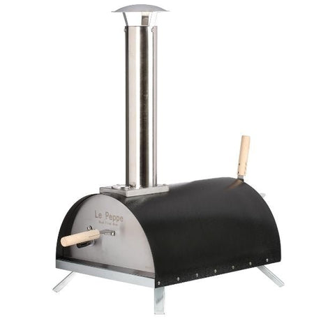 Le Peppe Wood Fired Pizza Oven - Nature Hills Nursery - Black - 