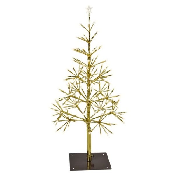 LED Shimmering Tree - Nature Hills Nursery - Gold/Warm White Twinkle - 