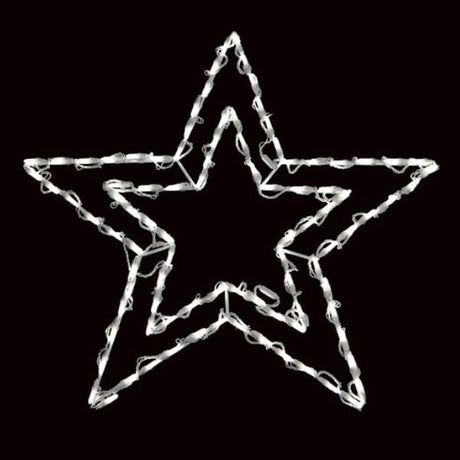 LED Star Yard Art - Nature Hills Nursery - Blue - 
