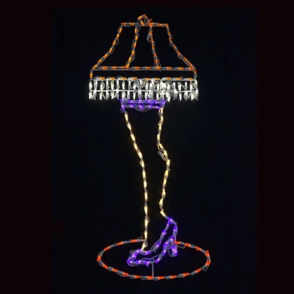 LED Leg Lamp Wire Frame