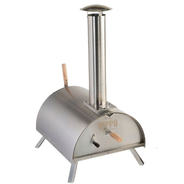 Lil Luigi Wood Fired Pizza Oven Kit - Nature Hills Nursery - Stainless Steel - 