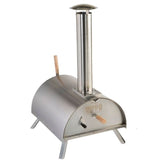 Lil Luigi Wood Fired Pizza Oven Kit - Nature Hills Nursery - Stainless Steel - 