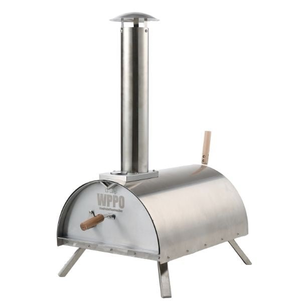Lil Luigi Wood Fired Pizza Oven Kit - Nature Hills Nursery - Stainless Steel - 