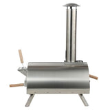 Lil Luigi Wood Fired Pizza Oven Kit - Nature Hills Nursery - Stainless Steel - 