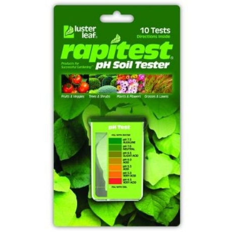 Luster Leaf Rapitest pH Soil Tester 10 Pack - Nature Hills Nursery - Garden Center Item - 