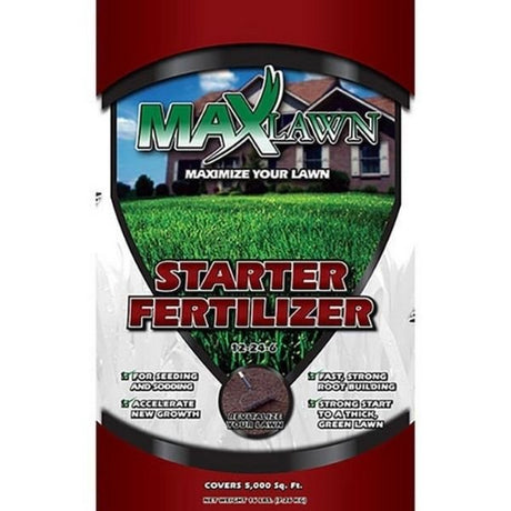 Maxlawn New Lawn Starter Fertilizer - Nature Hills Nursery - 16 lb - 