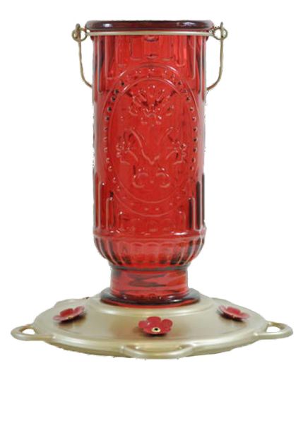 More Birds Red Vintage Hummingbird Feeder - Nature Hills Nursery - Garden Center Item - 