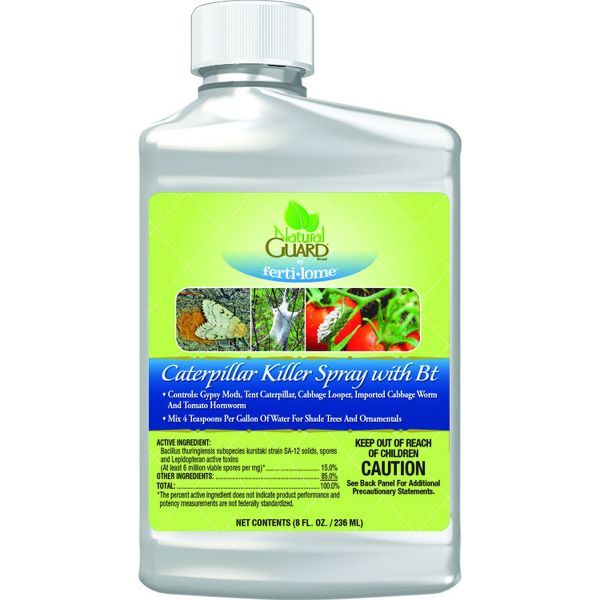Natural Guard Caterpillar Killer Spray With BT - Nature Hills Nursery - 8 oz - 