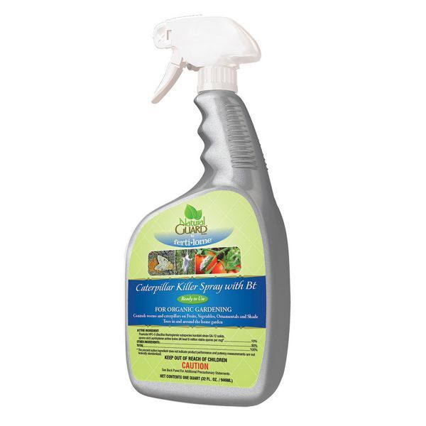 Natural Guard Caterpillar Killer Spray with BT RTU - Nature Hills Nursery - 32 oz - 