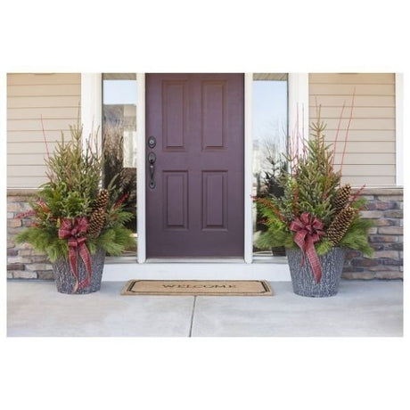 Natures Look 16 Inch Oak Planter - Nature Hills Nursery - Garden Center Item - 