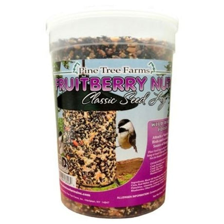 Pine Tree Farms Fruit Berry Nut Classic Seed Log 68 oz - Nature Hills Nursery - 68 oz - 