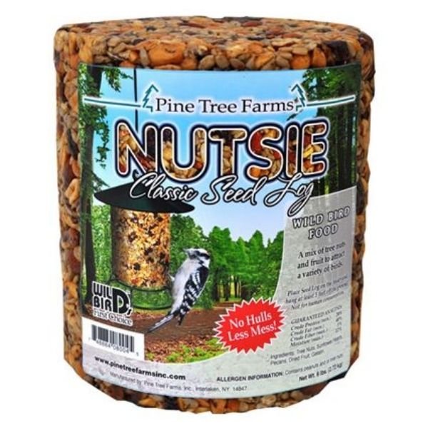 Pine Tree Farms Nutsie Classic Seed Log 80 oz - Nature Hills Nursery - 80 oz - 