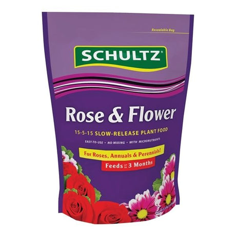 Schultz Rose & Flower Sr Plant Food 15 - 5 - 15 - Nature Hills Nursery - 3.5 lb - 