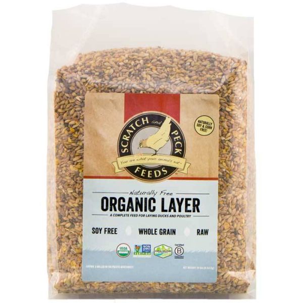 Scratch And Peck Naturally Free Organic Layer - Nature Hills Nursery - 10 lb - 