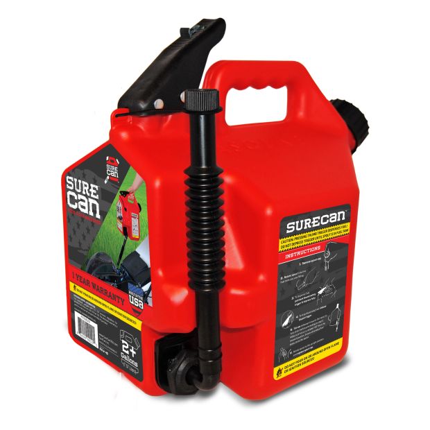 Surecan 2.2 Gallon Gasoline Can - Nature Hills Nursery - Garden Center Item - 