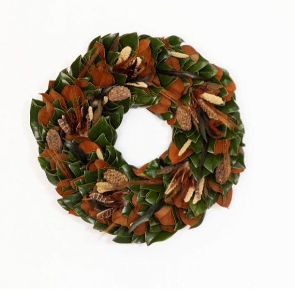 Turkey Pheasant Wreath