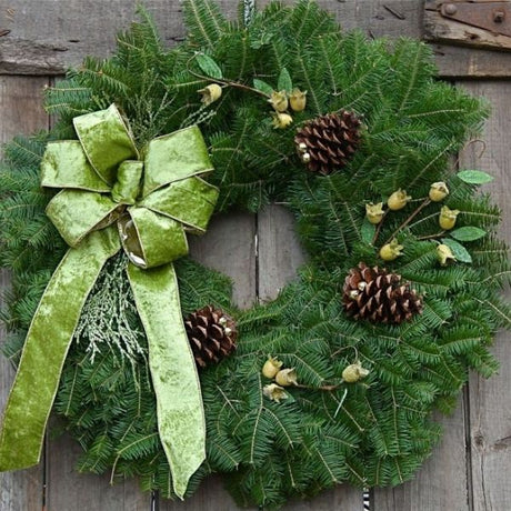 Wintergreen Wreath - Nature Hills Nursery - Garden Center Item - 