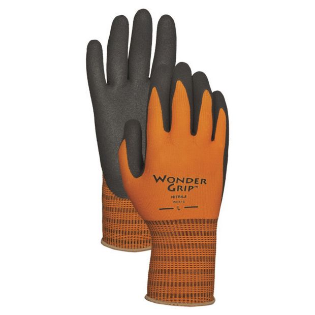Wonder Grip Nitrile Palm Gloves - Nature Hills Nursery - Small - 