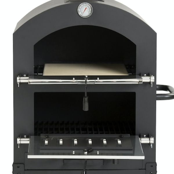 Wood Fired Garden Oven - Nature Hills Nursery - Black - 