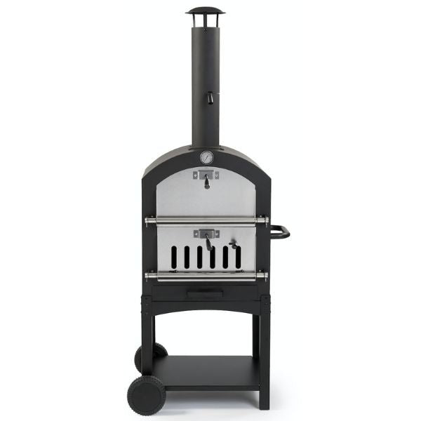 Wood Fired Garden Oven - Nature Hills Nursery - Black - 