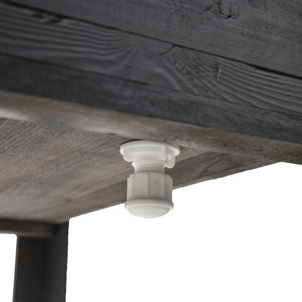 Wooden Grey The Beach Is My Happy Place Outdoor Patio Cooler - Nature Hills Nursery - Garden Center Item - 