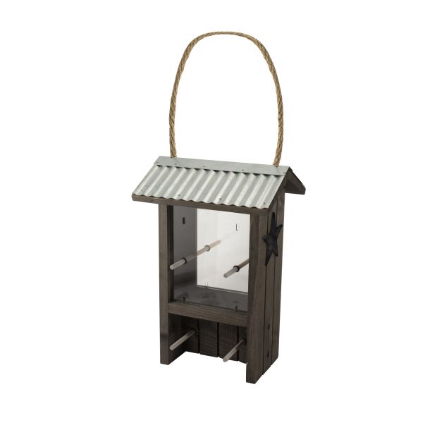 Woodlink Brown Rustic Farmhouse Finch Feeder - Nature Hills Nursery - Garden Center Item - 